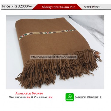 PREMIUM QUALITY SWATI AND KASHMIRI SHAWL FOR MENS